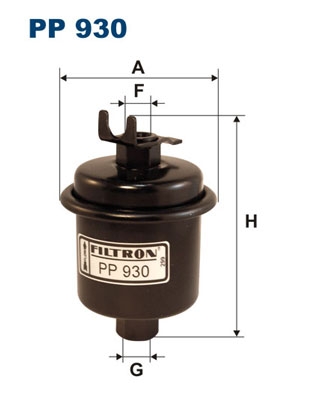 Benzin Filtresi Civic 96>01 | FILTRON PP 930 | OEM 16010-ST5932