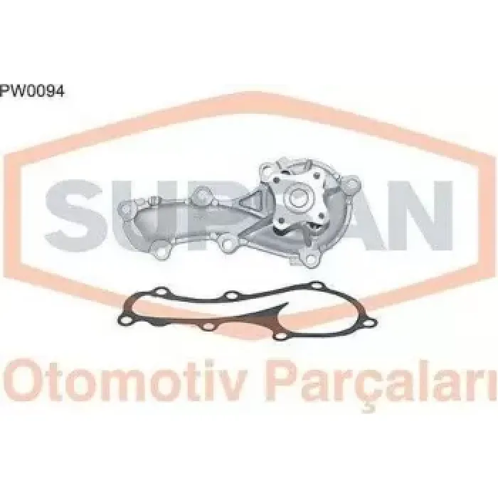 Devirdaim Nissan Almera 2001-> Primera 2002-> P12 Kasa | SUPSAN PW0094 | OEM 210104M525 210104M525 210104M526 2101095F0A 210104M526 2101095F0A