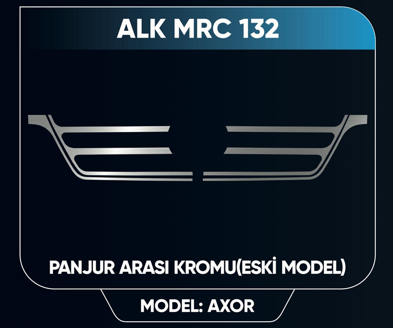 Axor Eski Model Panjur Nikelajı