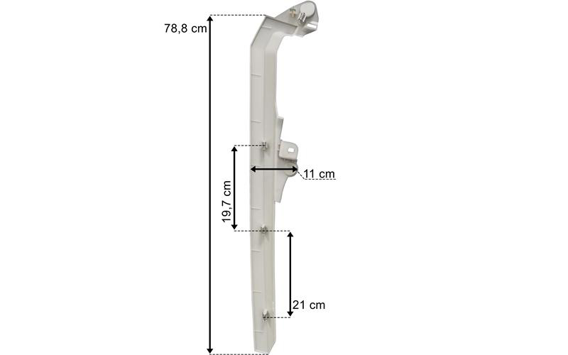 Üst Panjur Çıtası Sol DAF Xg, Xg+ 480, 530 | OEM 2340437