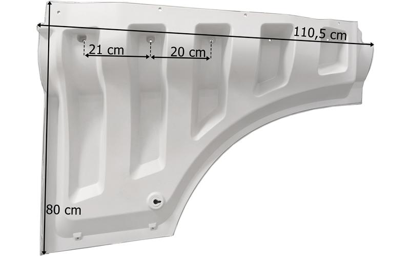 Ayakkabılık Arocs-Actros MP4 Sol | OEM 9607200701