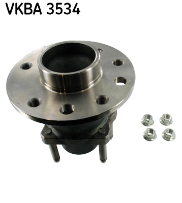 Arka Teker Rulmani 5 Bijon Astra G Combo Meriva Vectra A / B Zafira 1,6 / 1,8 / 2,0 / 1,7CDTI 91> Absli | SKF VKBA3534 | OEM 1604002 1604002 1604301 90510543 1604301 90510543