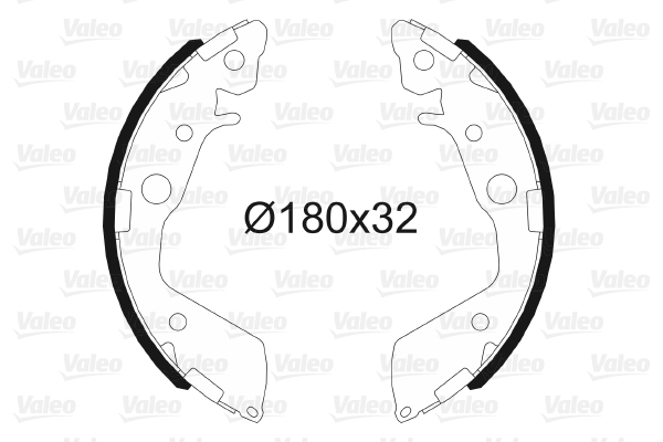 Arka Fren Balatasi Pabuc Jazz II 02>08 Japon Tip | VALEO 564089 | OEM 43153-SEL-T01 43153-SEL-T01 43153-TTA-003 43153-TTA-003