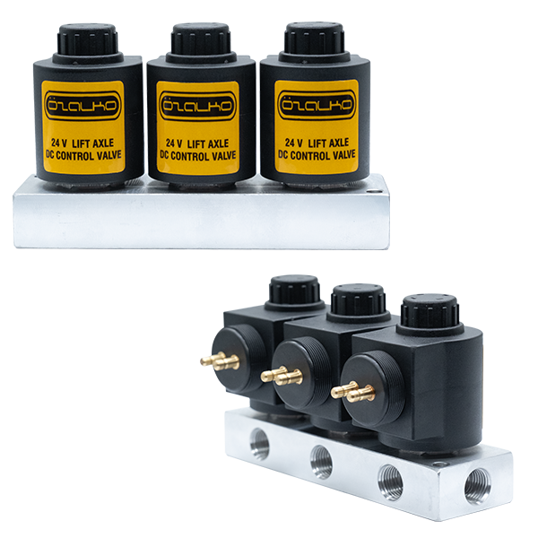 3 Lü 24V Damper ve Dingil Bobin Seti