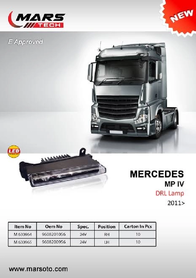 Mercedes Actros Mp 4 Drl Lamba (11 - ) Sol | OEM M630965
