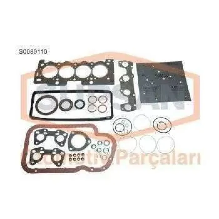 Motor Takim Conta (Alt / Ust Full) / (72 75 MM) S,K,C Dahil P106 P206 P306 Saxo Xsara Saxo Ax Zx (1,4I 8V) TU3JP | SUPSAN S0080110