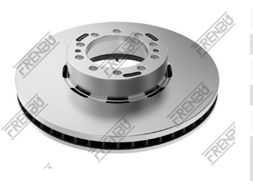 On Arka Fren Diski Renault Premium 2 -Magnum- (370 400 420) (Yeni Kod) | FRENBU 5110350 | OEM 5010422593-5010216437-5010422363 7482194787