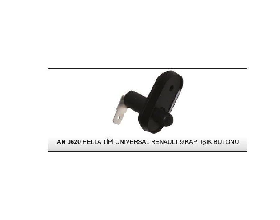 Kapı Işık Butonu - Çok Yönlü Hella Tip Üniversal | OEM AN0620