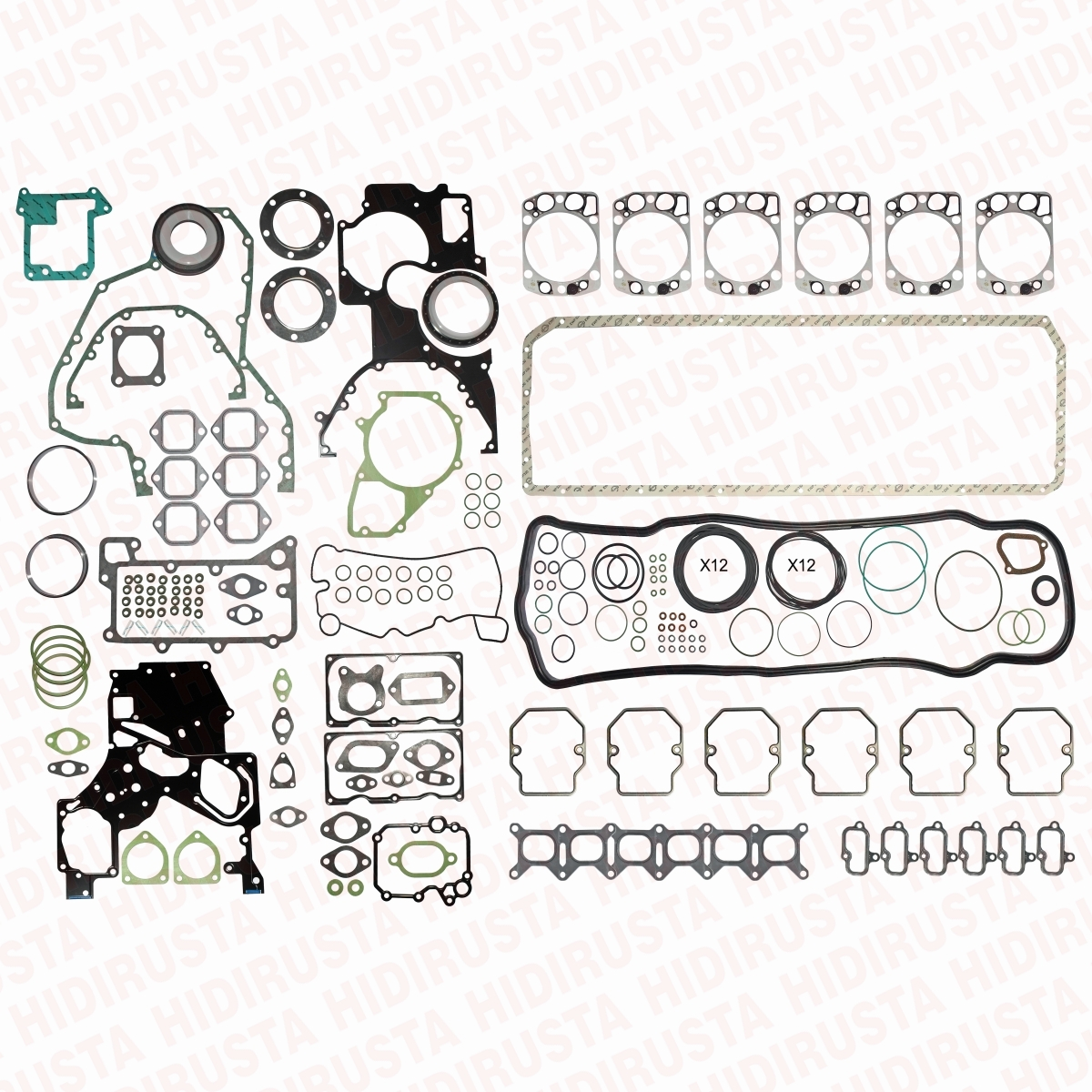 Takım Conta D2866, D2876 TGA18.410, 18.460 | OEM 51.00900-6635