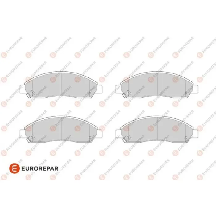 On Fren Disk Balatasi Isuzu D-Max 4×2 4×4 04>10 | EUROREPAR 1682317180 | OEM 8980511170 8973682510 5878322600