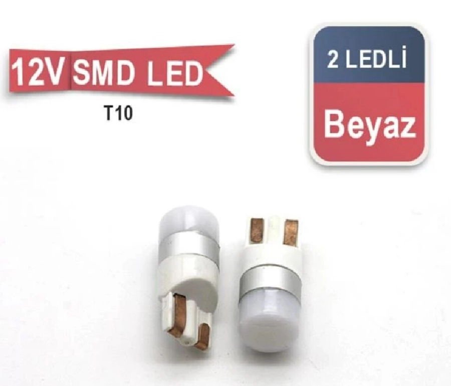 Ampul 12V T10 2 Smd Soft Beyaz CANBUS | OEM BR0405533