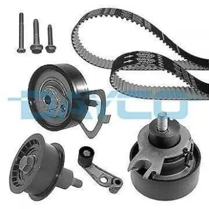 Eksantrik Rulman Kiti (Triger Seti) Fabia Octavia Caddy 1,4 / 1,6 16V Afk Bcb Aqq Aub Apg Aua Bby Bbz Bky Ahw | DAYCO KTB347 | OEM 036198119A 036198119C
