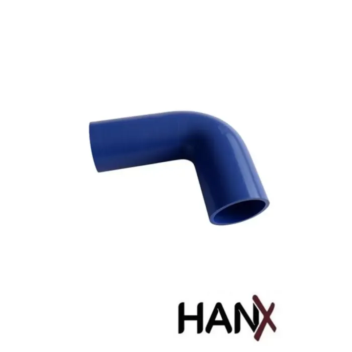 Radyator Dirsek Hortumu Mavi MAN TGA TGX Euro 6 60×170X120MM | HANX H.00379 | OEM 81963050206 81963050202