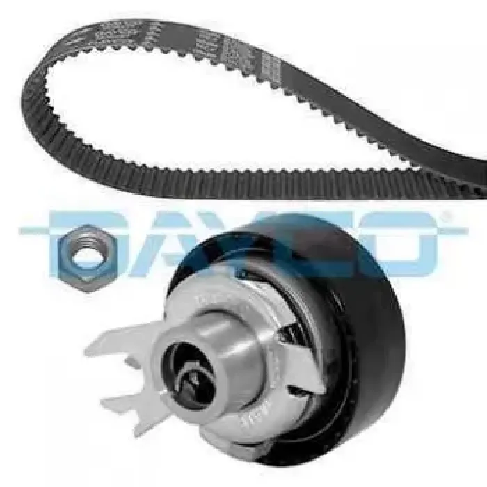 Eksantrik Rulman Kiti (Triger Seti) Caddy 2 Golf 3 / 4 Passat Polo 3 Felicia Octavia Ibiza 1,6 97 02 (Aee Alm) | DAYCO KTB256 | OEM 032198119 6K0198001D