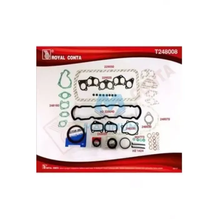 Motor Takim Conta (Alt / Ust Full) Reinz Keceli S,K,C Haric Partner Berlingo Boxer Expertjumpy XUD9 (1,9 Duz) / (< 00) Expert Jumpy Scudo P405 Xantia P406 XUD9TE (1,9 Turbo ) C15 Bx Zx P205 XUD7 | ROYAL T248008