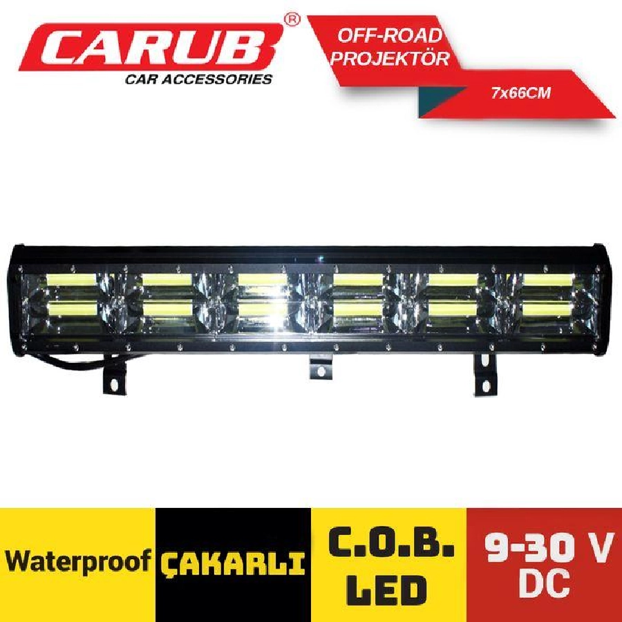 Off-Road Proj 9-30V C O B Çakarlı 7X 66CM B | OEM BR4203155