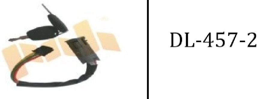 Kontak Kumanda Tuşlu Anahtarlı - Renault Clio-Dacia Logan-Sandero-Duster 6001546809 | OEM DL-457-2