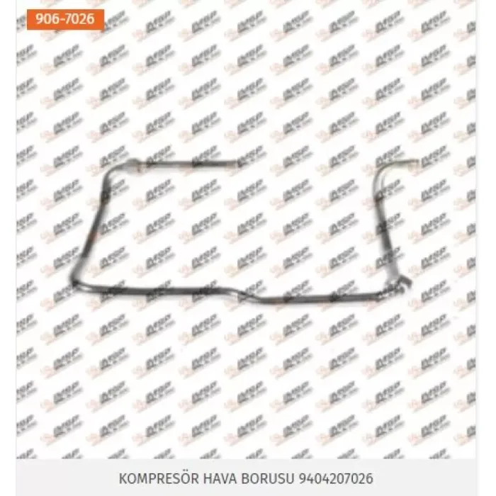 Kompresör Borusu (18MM Boru) Mercedes 1840-457 906 | IMSP 906-7026 | OEM 9404290501 9404295001