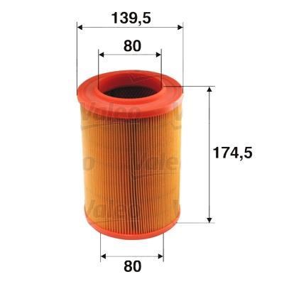 Hava Filtresi Honda Crv 02-06 | UFI 27.601.00 | OEM 17220-PNA-003 17220-PNB-003