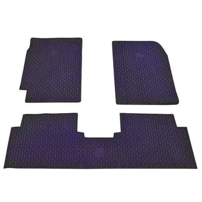 Paspas Dekoratif Bezli Kaucuk Tip (2 On+1 Arka)Rulo Mavi Corolla | LEOPAR RBR651