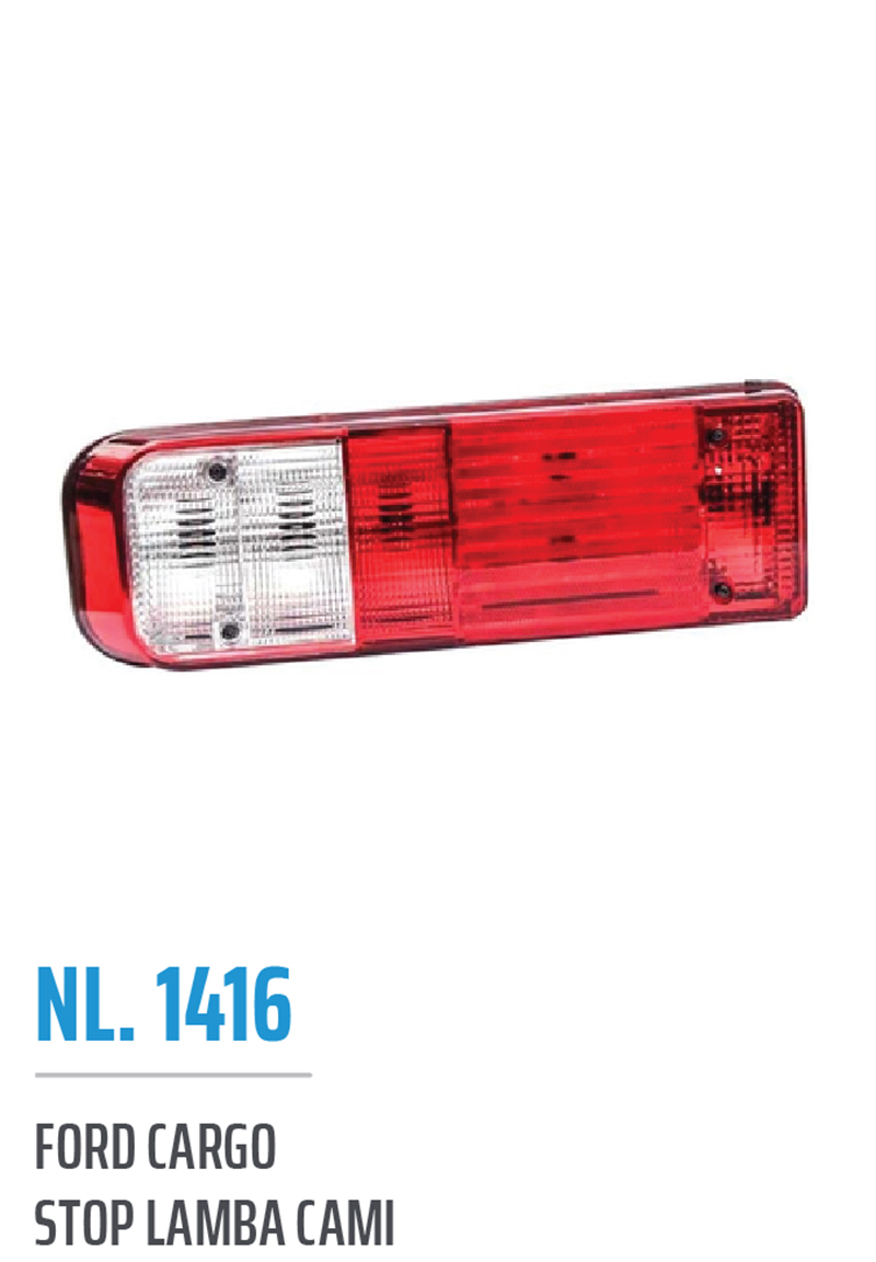 F Cargo - Universal Ecostar 2 Stop Lamba Camı | OEM NL.1416
