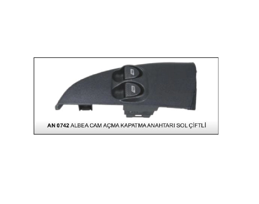 Albea Cam Kaldırma Anahtarı Sol Çiftli | OEM AN0742