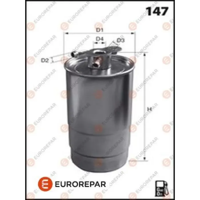Yakit Filtresi Opel Omega B BMW M57 E46 E39 E53 Land Rover Vogue (306D1) L322 02>12 | EUROREPAR E148166 | OEM 93171658 813030 13327787825