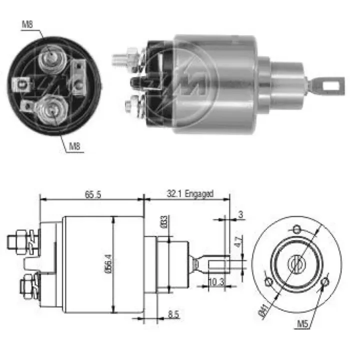 Mars Otomatigi 12V Alfa Romeo Fiat BMW Saab Volvo Tek Fis | ZM 0574