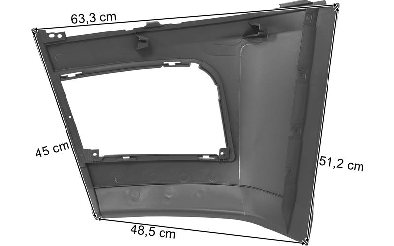 Tampon Actros MP4 1845 Uzun Sağ (Beyaz) | OEM 9608855025