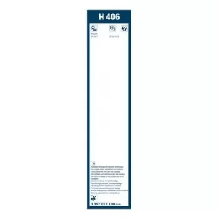Silecek Supurgesi Twin Arka P207 BOY:400MM | BOSCH 3397011134 | OEM 642397