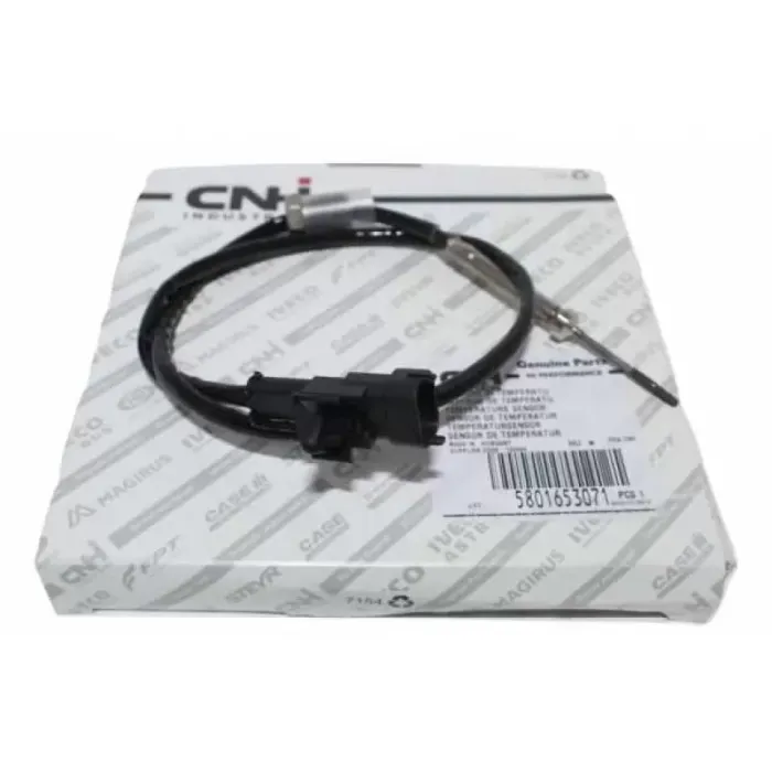 Egzoz Sicaklik Sensoru (2014-2019)(E6-C-D)(Siyah) Daily 70 C 17 Van 4100 H N | IVECO 5801653071 | OEM 5801653071