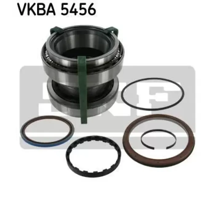 Arka Teker Porya Rulmani (Cer Rulman Seti̇) (Abssi̇z) 94MM - Ford Cargo - 4136-4142 /Scania / Volvo / Renault / DAF | SKF VKBA 5456 | OEM 1817256 0003501933 7421036050 2277946