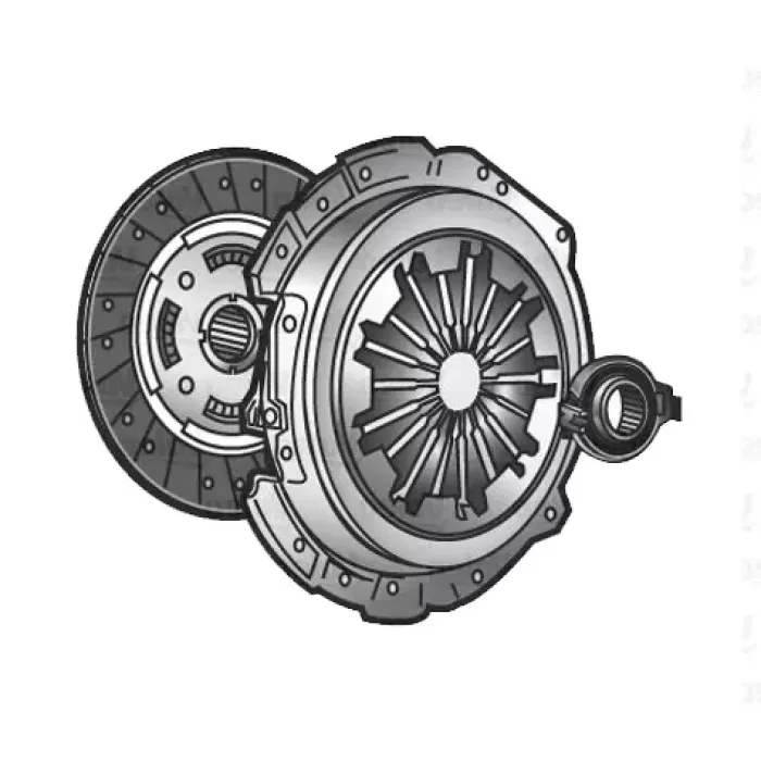 Debriyaj Seti (6 Ileri) Transit V347 2,2TDCI 115PS / 140PS 06>14 Önden Çeker Rulmansiz | VALEO 832138 | OEM 8C11 7540 CB 1526467 1526467