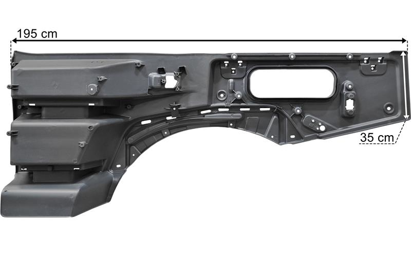 Marşpiyel Renault Evo Sağ | OEM 7482577387