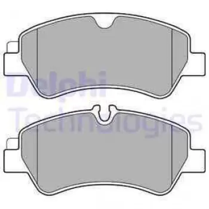 Arka Fren Balatasi Transit Custom V362-V363 12> (Arka Tek Teker) | DELPHI LP2662 | OEM BK21 2M008 AC 1840037