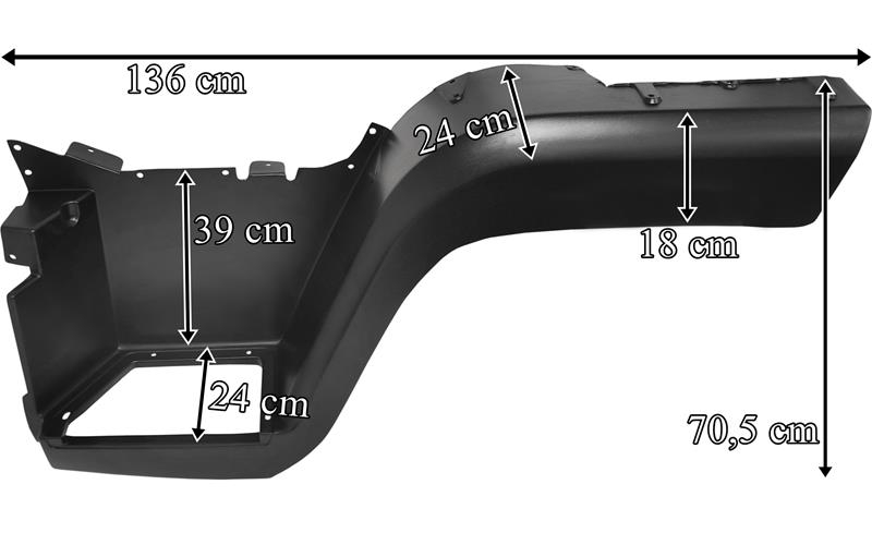 Basamak Komple 12.153 Sol | OEM 85612100125