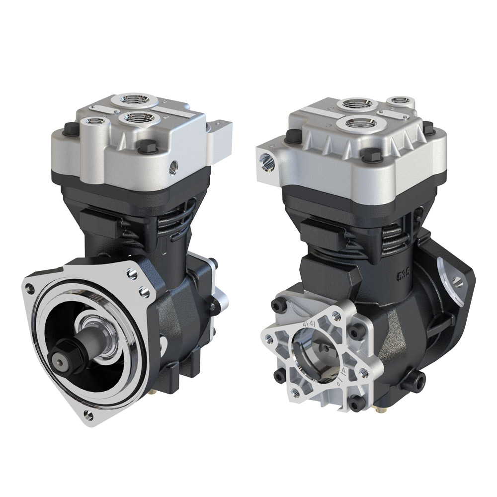Hava Kompresoru Komple Tek Kafa Renault Midlum Dxi 5 Dxi 7 | A-TECH 535.01.1000 | OEM 21098900 7421098915 K016932
