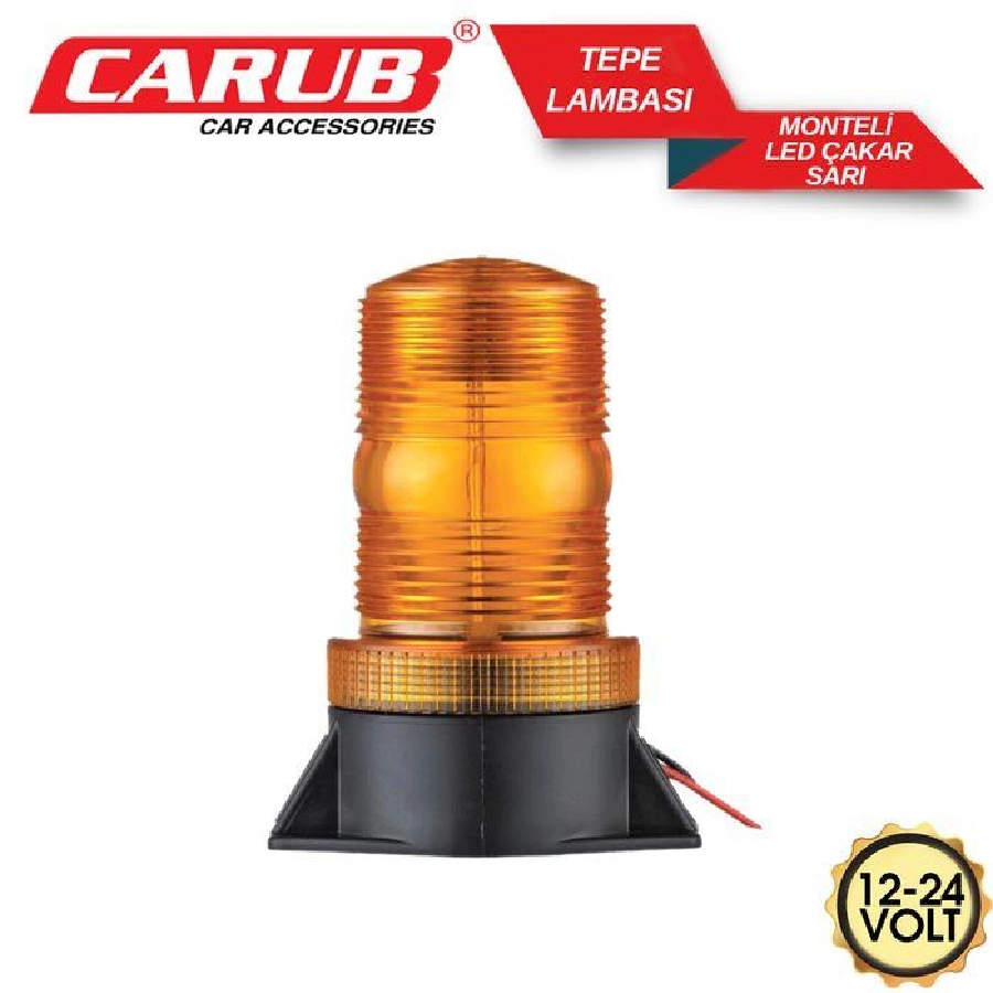 Tepe Lamba 12V-30V Monteli Çakarlı LED'li Sarı | OEM BR4202867