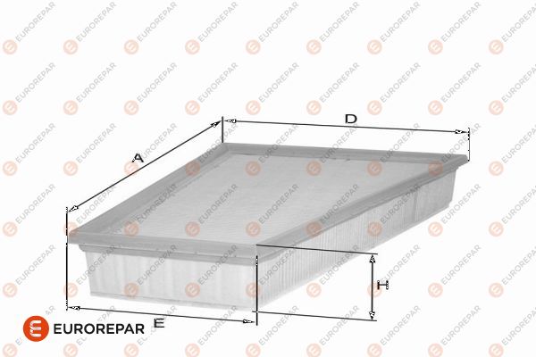 Hava Filtresi Megane 4 15> Grand Scenic 16> Scenic 16> Talisman 16> 1.2 Tce 1.3 Tce 1.6 16V 1.6 Sce | EUROREPAR 1682268280 | OEM 165467860R 165006427R