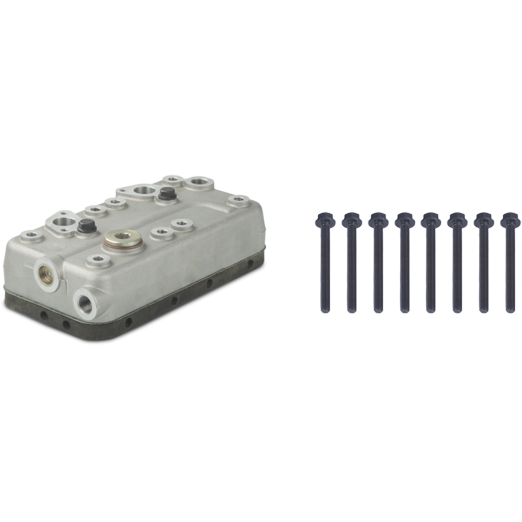 Kompresor Silindir Kapağı Komple MAN Neoplan Otobüs - Guleryuz Otobüs Çift Silindir 600 CM3 | A-TECH 270.01.1210 | OEM 120950 RK.01.455