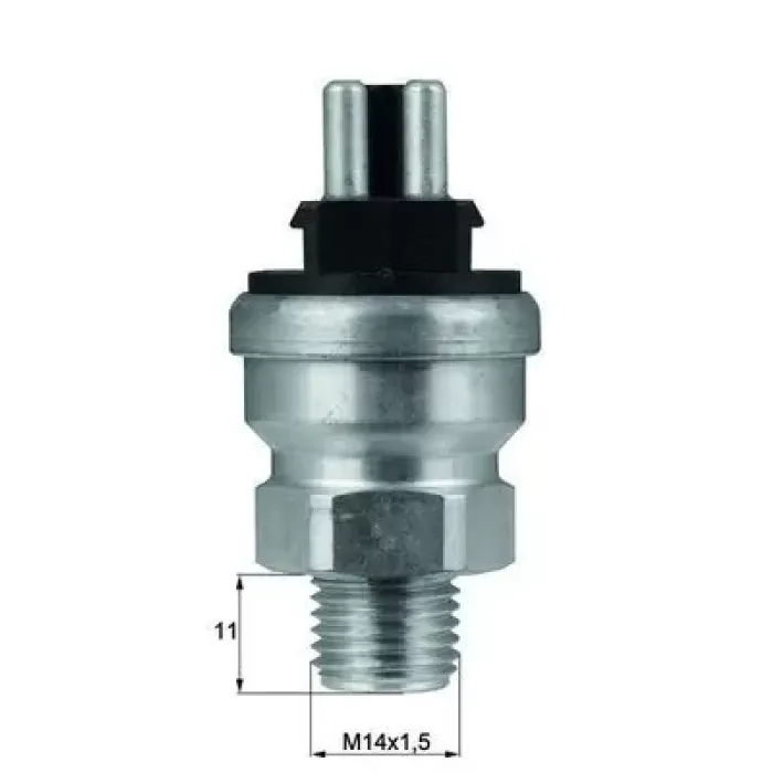 Hararet Musuru 93 °C - 100 °C (3'Lu Siyah, Radyator Fani) 190 W201 85>93 W124 89>93 S124 85>92 W463 94>97 | MAHLE TSW47 | OEM A0065459124