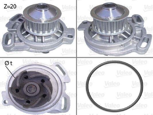 Devirdaim Volvo 240 (P242, P244) 2.4 Diesel 78>85 760 (704, 764) 2.4 Turbo Diesel 87>92 940 Kombi (945) 2.4 Td Intercooler 90>94 | VALEO 506105 | OEM 069121004 069121004X 069121005D
