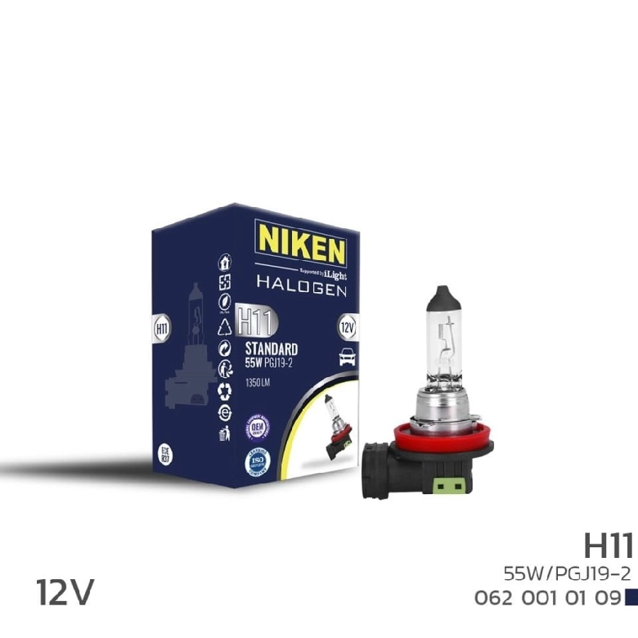 Ampul H11 55W Halojen Ampul PGJ19-2 (12V) | OEM 0620010109