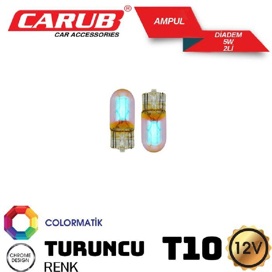Ampul Diadem Orange 12V T10 5W | OEM BR0403094