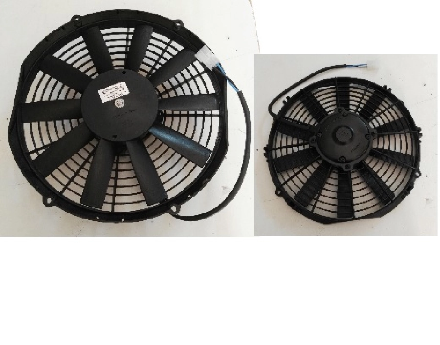11'' Komple Yassı İnce Emici Aksiyel Fan ( 10 Kanat) 5702111120002 12V | OEM 5702111120002