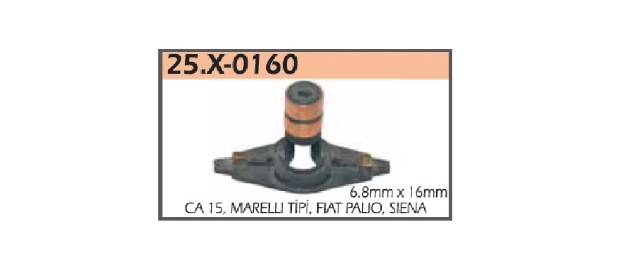 Rotor Bakırı Mako Tip Soğutmalı Alternatör | OEM 25.X-0160