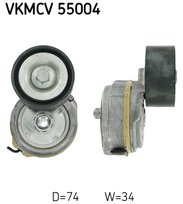 Kayis Gergi Rulmani Otomatig MAN TGA 18.430 D2066 04> Starliner Tourliner 74×34 Mm | SKF VKMCV 55004 | OEM 51958007459 51958007492 51958007477