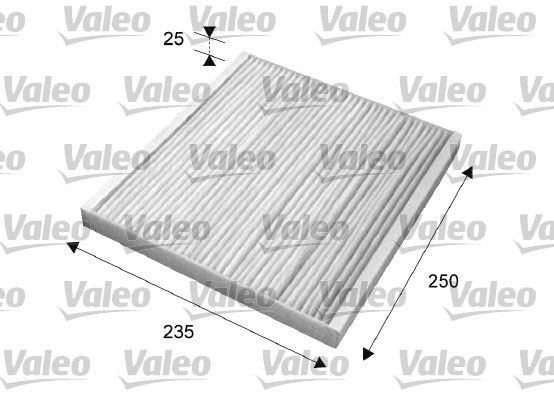Polen Filtresi Ducato III / Boxer III / Jumper III 06> | VALEO 715636 | OEM 1615646880 1615646880 6447YA 6447YC 77364063 6001073266 6447YA 6447YC 77364063 6001073266