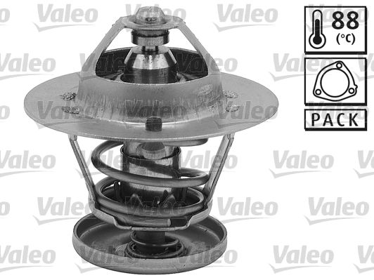 Termostat 88CC Hyundai Accent 1994-2000 (Yumurta Kasa) | VALEO 820481 | OEM 25500-22250 25500-22250 - 25500-22050 - 25500-22200 25500-22050 25500-22200