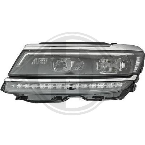 Far Ledli Sol Tiguan 16> Motorlu | WAGENBURG 526947 | OEM 5NB941113A 5NB941113A 5NB941113D 5NB941113E 5NB941113D 5NB941113E